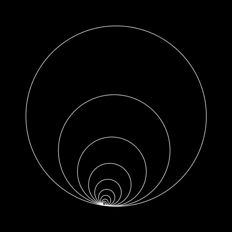 Golden Ratio Circles GIF by Joep Eijkemans (Inspired by Wujek_Greg)