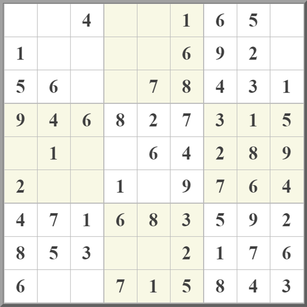 Sudoku solving strategy 3: Potential solution division